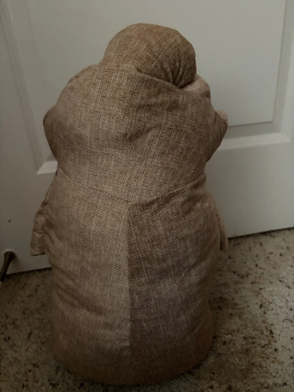 Disney Beige Oogie Boogie Plush with Orange Pumpkin - Picture 3 of 4
